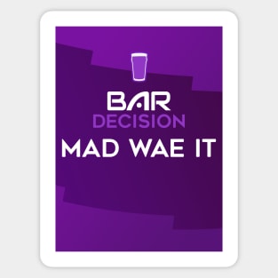 VAR Parody Mad Wae It Sticker